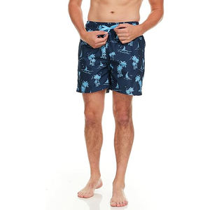 กางเกงว่ายน้ำขาสั้นสำหรับผู้ชายกางเกงว่ายน้ำขาสั้นพิมพ์ลายดอกไม้กางเกงขาสั้นใส่ริมชายหาดสำหรับฤดูร้อน - Product Image 3