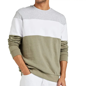 Sudadera de Algodón de Alta Calidad, Cuello Redondo, Sudadera con Capucha de Primavera, Logotipo Bordado Personalizado, Venta al por Mayor, Sudadera Lisa para Hombre 2026 - Product Image 1