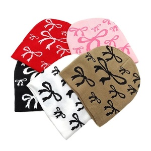 Gorro de Punto Jacquard de Lana 100% de Alta Calidad, Unisex, con Impresión Digital Personalizada de Imagen o Logotipo, Accesorio Cálido para Invierno, Gorros Navideños - Product Image 1