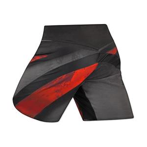 Quick Dry <b>Knee</b> Length Nonwoven Solid MMA Shorts Custom <b>Patches</b> Heat-Transfer Printed Breathable Customizable - Product Image 3