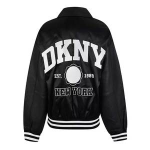Venta al por mayor nuevas y elegantes señoras Letterman Crop Varsity chaquetas para la venta Otoño Invierno de alta calidad mujeres Crop Letterman Jacket - Product Image 2