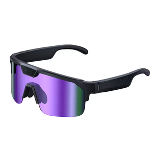 Gafas Inteligentes con Cámara de 8MP, Grabación de Video 1200P, Protección UV, Deporte al Aire Libre, Asistente IA, Control Táctil, Carga Magnética - Product Image 4