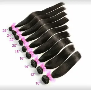 Vente en Gros de Cuticules Alignées, Extension de Cheveux Indiens Remy pour Femmes Noires, Bundles Super Double Trame de Cheveux Humains Vierges Bouclés - Product Image 2