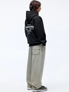 Sudadera con Capucha Unisex Personalizada P&B, Estilo Francés, 100% Algodón, Felpa de Alta Calidad, Sudadera de Invierno de Marca para Hombre - Product Image 2