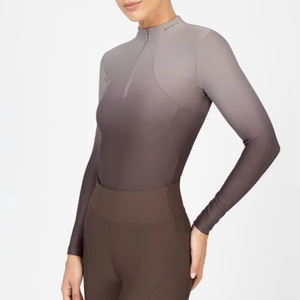 2026 Lightweight women <b>horse</b> <b>riding</b> <b>top</b> athletic equestrian shirt breathable stretch fabric moisture wicking summer comfort - Product Image 1