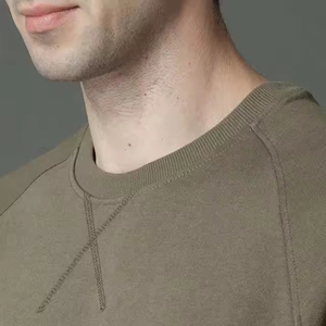 Top des tendances pulls 100% coton pour hommes Design unique pour l'hiver Teint uni avec service OEM à bas prix disponible - Product Image 4