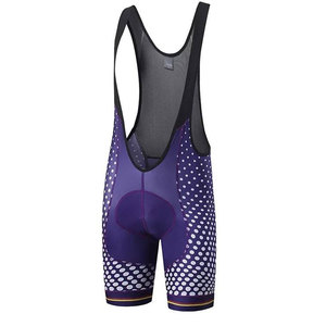 High Elastic Breathable Spandex/Polyester Fitted <b>Cycling</b> Bib <b>Shorts</b> for Men Anti-Bacterial <b>Pad</b> for Long Distance Road <b>Cycling</b> - Product Image 1