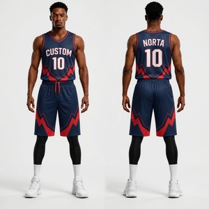 Uniformes de Baloncesto Transpirables Sublimados de Calidad Profesional, Tallas Grandes, Totalmente Personalizables, Ropa Deportiva de Alto Rendimiento - Product Image 5