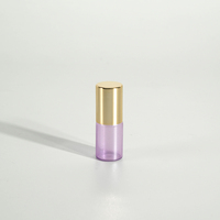 Vente en gros de 3ml de produits cosmétiques pour le visage pour les yeux emballage coloré bouteille à rouleau en verre recyclable pour huile essentielle
