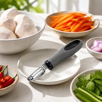 Draaibare schilmes van roestvrij staal, rechte groente- en fruitschiller, ergonomische handgreep, keukengereedschap voor thuis koken, groothandel