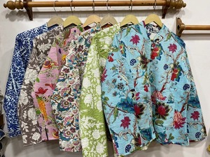 Fleur Imprimer Veste Femmes Matelassé Coton Manteau Réversible À La Main Matelassé Veste Vintage Bloc Imprimer Veste Manteau Survêtement Cadeau - Product Image 2