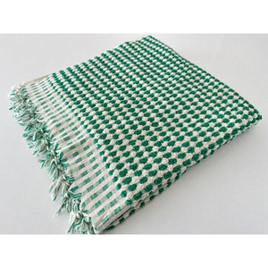 Handloomed 100% Turkish Cotton Pompom Bath <b>Towel</b> 90x180cm 900gr Multi-purpose Peshtemal Hammam <b>Striped</b> Printed Techniques - Product Image 1