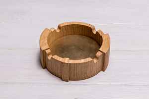 Cendrier en bois classique écologique sans fumée |   Accessoire de fumage artisanal en bois massif - Product Image 6