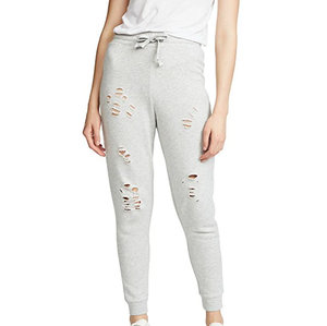 Pantalon de survêtement unisexe décontracté personnalisé, délavé au soleil, effet usé, en velours côtelé, coupe droite, écologique et respirant - Product Image 6