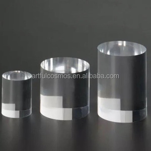 Meilleures ventes : Bloc en acrylique transparent de luxe pour vitrine, présentoir solide pour récompenses avec logo pour affichage en magasin - Product Image 3