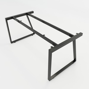 Trapez II Concept 160x80cm Steel Table Legs Industrial Design Style Assembly Required-HCTH007 - Product Image 1