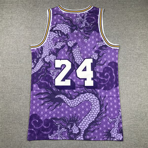 Maillot de basket-ball pour hommes personnalisé sublimation de colorant Laker uniforme de basket-ball gilets d'équipe - Product Image 2