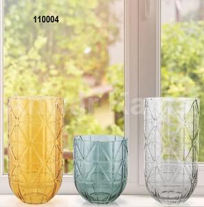 Vase en verre géométrique - Product Image 1