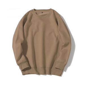 Sweat-shirts unisexes tendance de marque, lourds, 420 g, solides, vintage, de haute qualité, en coton lourd, col rond, pull-over - Product Image 1