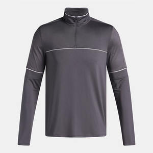 Tops de entrenamiento de equipo deportivo unisex 1-4 chaqueta de jersey con media cremallera camisetas de entrenamiento con media cremallera - Product Image 1