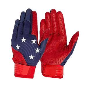 Vente flash, gants de frappe de baseball pour hommes, 100% cuir, faible MOQ, qualité supérieure, prix de gros - Product Image 2