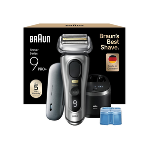 Rasoir électrique Braun Series 9PRO+ 9577cc pour hommes, 5Pro Shave Elements & PrecisionLong Hair Trimmer 6 en 1, SmartCare Center, utilisation humide et sèche - Product Image 1