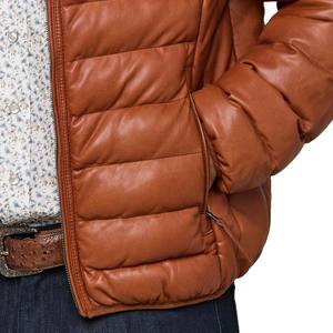 แจ็กเก็ตแบบขนเป็ดของผู้ชายเสื้อแจ็กเก็ตแนวสตรีทสำหรับผู้ชายเสื้อแจ็คเก็ตบุขนเป็ดน้ำหนักเบาแบบซักได้ - Product Image 4