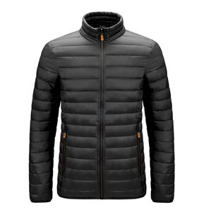Veste matelassée à capuche pour homme, légère, chaude, isolée, pour l'extérieur, l'hiver, la randonnée, les voyages, vêtements décontractés - Product Image 1