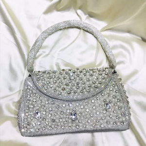 Pochette Ethnique de Luxe Fait Main Motif de Boîte de Soirée ou de Mariage - Product Image 1