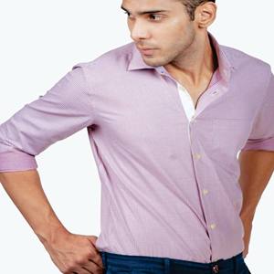 Camisa de vestir de manga larga de servicio OEM de algodón 100% de calidad superior a la moda para hombres camisa de oficina formal para hombres de negocios - Product Image 4