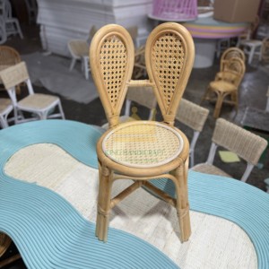 Chaise de luxe en rotin faite à la main pour enfants du Vietnam, siège de bébé unique tissé à la main écologique pour chambre d'enfants - Product Image 3
