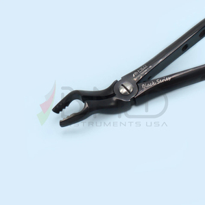Forceps d'extraction universel pour molaire supérieure # 2067AE Revêtement noir titane - Product Image 3