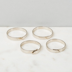 Anneau de serviette en métal pour décoration de mariage, best-seller 2025 - Product Image 2