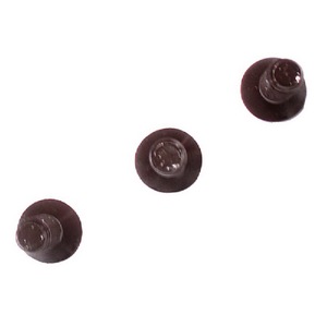 Kit di viti con cuscinetti in gomma per bici in acciaio inossidabile da 3 pezzi per Coval Ref 22304300 - Product Image 1