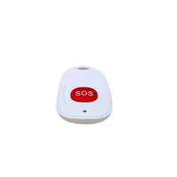 Botón de Emergencia SOS Programable con Bluetooth 5.0 BLE, Sensor de Sonido y Zumbador para Comunicación y Redes