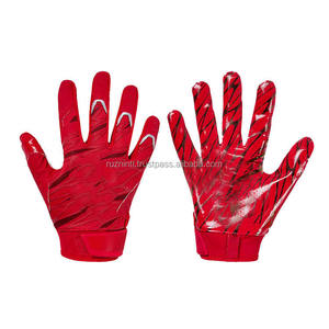 Custom Logo Super <b>Sticky</b> Non-Slip Silicone Palm Grip Professional Gloves American Football Gloves - Product Image 1