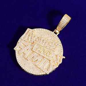 Colgante de diamante de moissanita helado familia dinero personalizado colgante de hip hop para fiestas y regalos comprar Plata de Ley 925 - Product Image 2