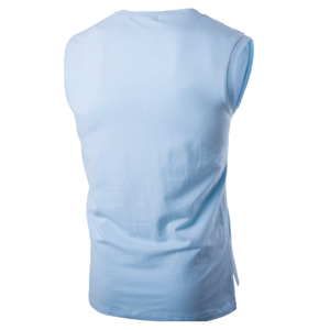 Wholesale Cotton Spandex Plus Size Breathable Comfortable Sleeveless Large Cuffs <b>Men</b> Tank Tops Premium Drop Arms <b>Singlet</b> Workout - Product Image 2