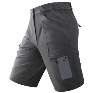 Short de jogging Cargo de course à pied d'été pour hommes de grande taille sur mesure Short d'entraînement en coton solide avec grande poche - Product Image 4