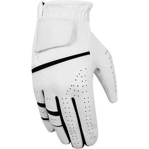 Gants de golf en peau de mouton en cuir souple Cabretta sur mesure pour hommes et femmes poignées confortables pour le sport - Product Image 1