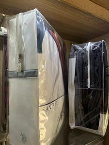 Sac de rangement transparent en plastique avec fermeture éclair, imprimé sur mesure, pour vêtements, idéal pour l'emballage de détail - Product Image 3