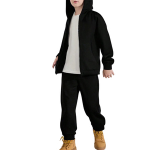 Survêtement pour enfants avec étiquettes de marque personnalisées polaire douce et respirante design tendance coutures durables impression par sublimation commandes en gros - Product Image 1