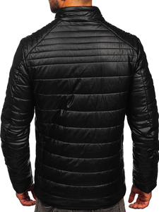 Chaqueta de Cuero para Hombre al por Mayor, Chaqueta de Motociclista de Cuero Genuino de Alta Calidad - Product Image 2