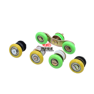 Südamerika Duschkabine Nylon rad Single Pulley gehärtetes Glas Schiebe bad Tür rollen Rollen - Product Image 2