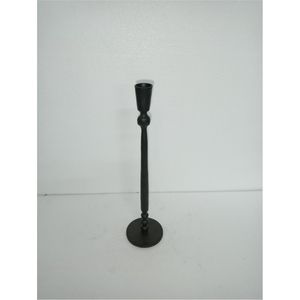Ensemble de 3 bougeoirs coniques en métal noir mat moderne, style nordique minimaliste, candélabres pour table de mariage et décoration intérieure - Product Image 3
