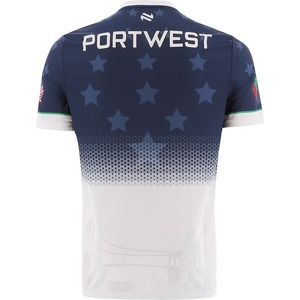 GAA Premium 100% Polyester Jersey High Performance Soccer Wear Solid Design Short Sleeve Players' Set Front OEM Service - Product Image 2