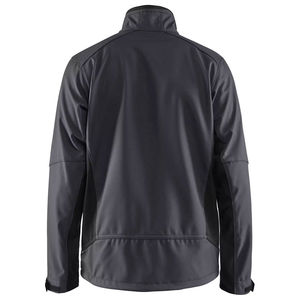 Veste Softshell en toile d'hiver de haute qualité pour hommes, vente en gros, décontractée, fermeture éclair avant, coupe-vent, imperméable, écologique, haute rue - Product Image 5
