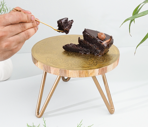 Support à gâteau en métal écologique de haute qualité pour les mariages Home Hotels Restaurants-pour les fêtes en grande quantité - Product Image 2