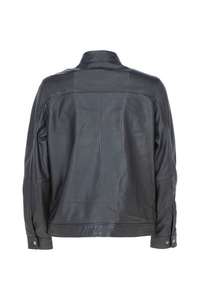 Veste de moto en cuir de vache pour homme, tendance de la rue, écologique, respirante, chaleur hivernale - Product Image 5
