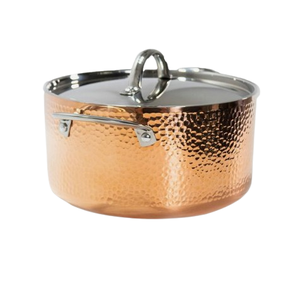 Brass Handle Copper Cookware Sets Kitchen <b>Gadgets</b> Kitchen Accessories Cooking Tools Metal Frying Pan Kitchen Hotel & Restaurants - Product Image 4